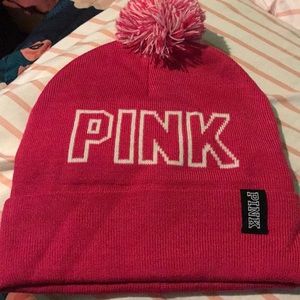 Pink beanie